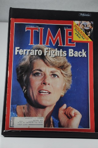 TIME Magazine Sept 3 1984 Ferraro Fights Back; GOP Dallas Convention