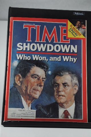 TIME Magazine Oct 29 1984 Showdown: Who won, and Why: Reagan Mondale