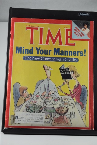 TIME Magazine Nov 5 1984 Mind your Manners! Prime Time TV Goes for Glitz
