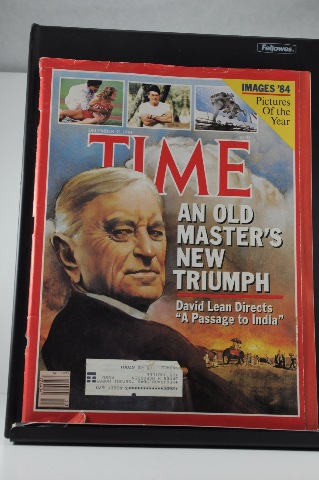 TIME Magazine Dec 31 1984 David Lean's 