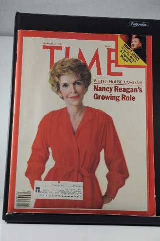 TIME Magazine Jan 14 1985 White House Co-Star: Nancy Reagan's Growing Role