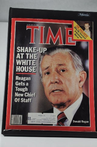 TIME Magazine Jan 21 1985 Reagan White House Shakeup; Bernard Goetz