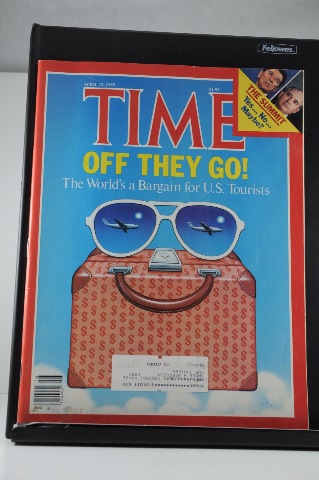 TIME Magazine Apr 22 1985 Off they Go! Bargain Travel; US Soviet Summit