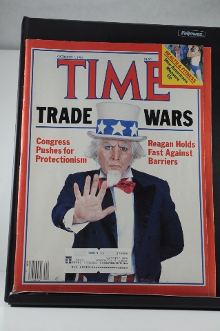 TIME Magazine Oct 7 1985 Trade Wars: Reagan