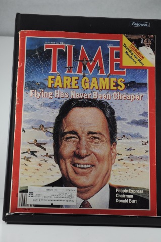 TIME Magazine Jan 13 1986 Fare Games: Airline Costs; Terrorism