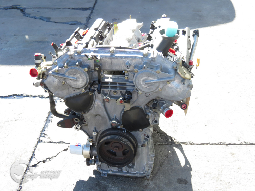 Infiniti G35 03-04 Engine Motor Long Block Assembly RWD N ... 2003 g35 coupe engine diagram 
