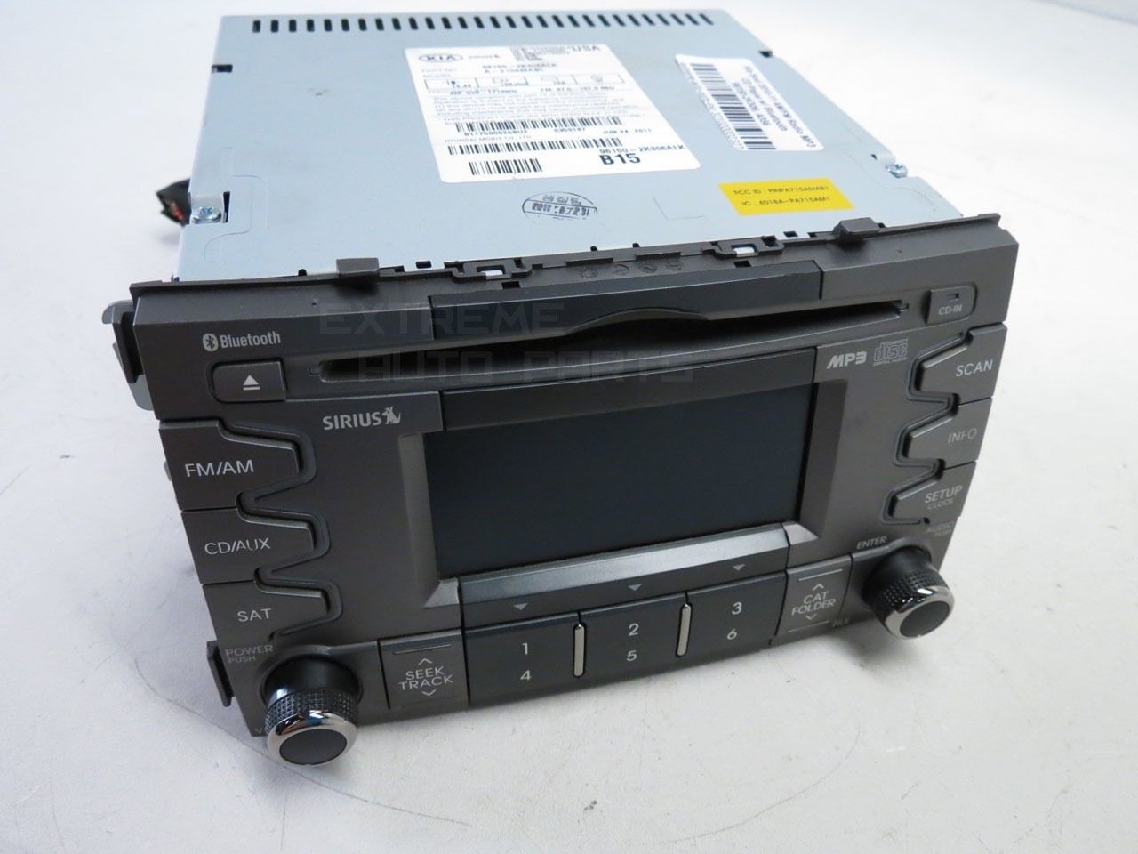 Kia Soul 201011 AM/FM Radio MP3 CD Player w/ Bluetooth 961502K306 eBay