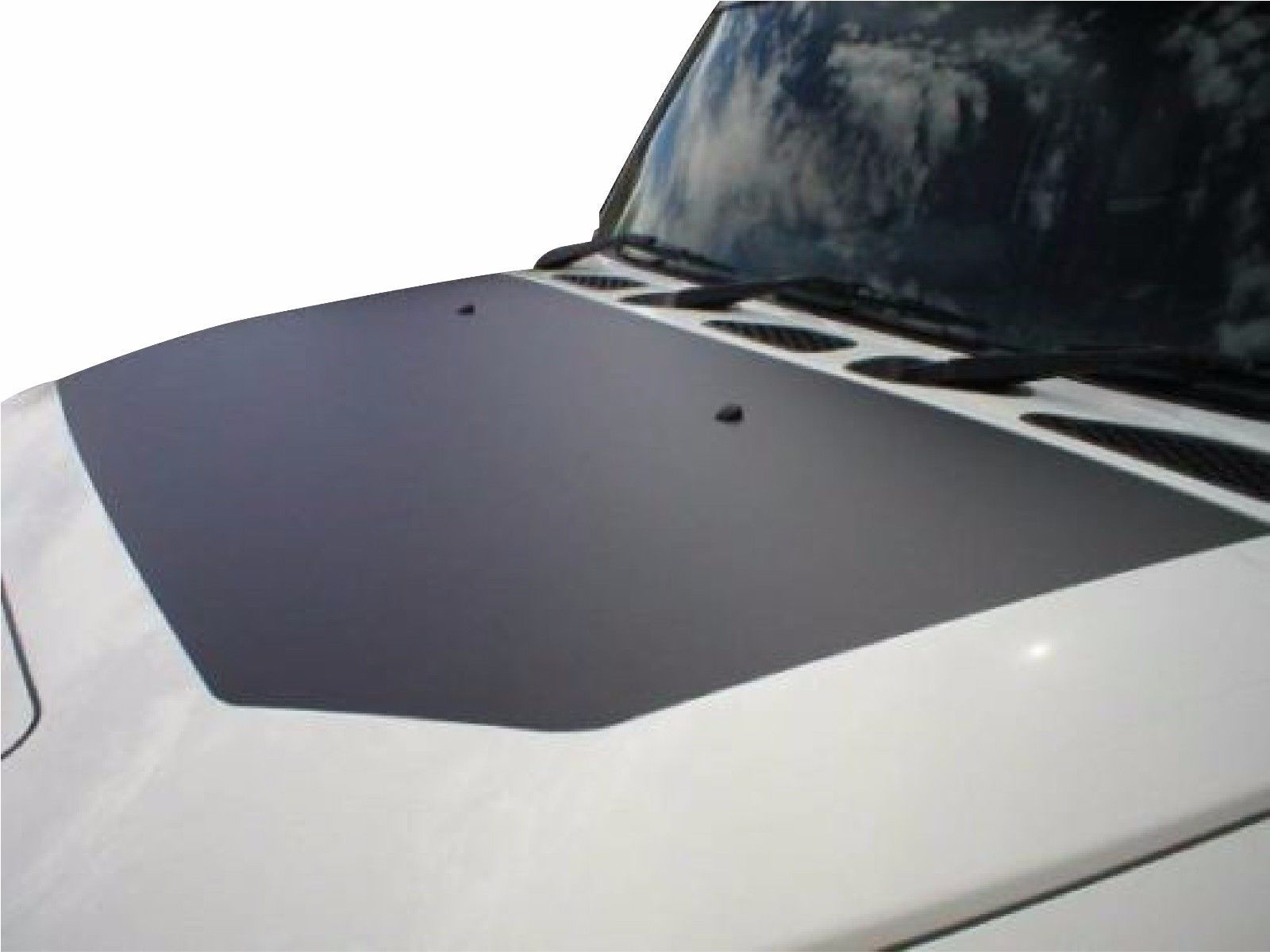 NEW OEM 20072014 TOYOTA FJ CRUISER HOOD DECAL MATTE BLACK PRECUT eBay