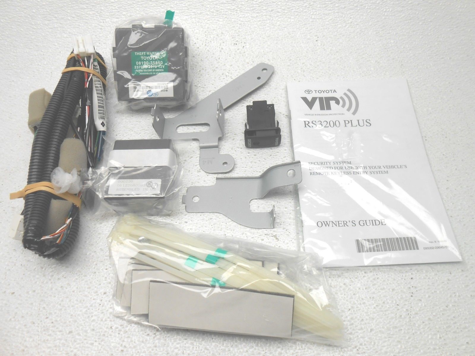 Nice OEM Toyota Fj Cruiser Alarm System RS3200 Plus 20072009 eBay