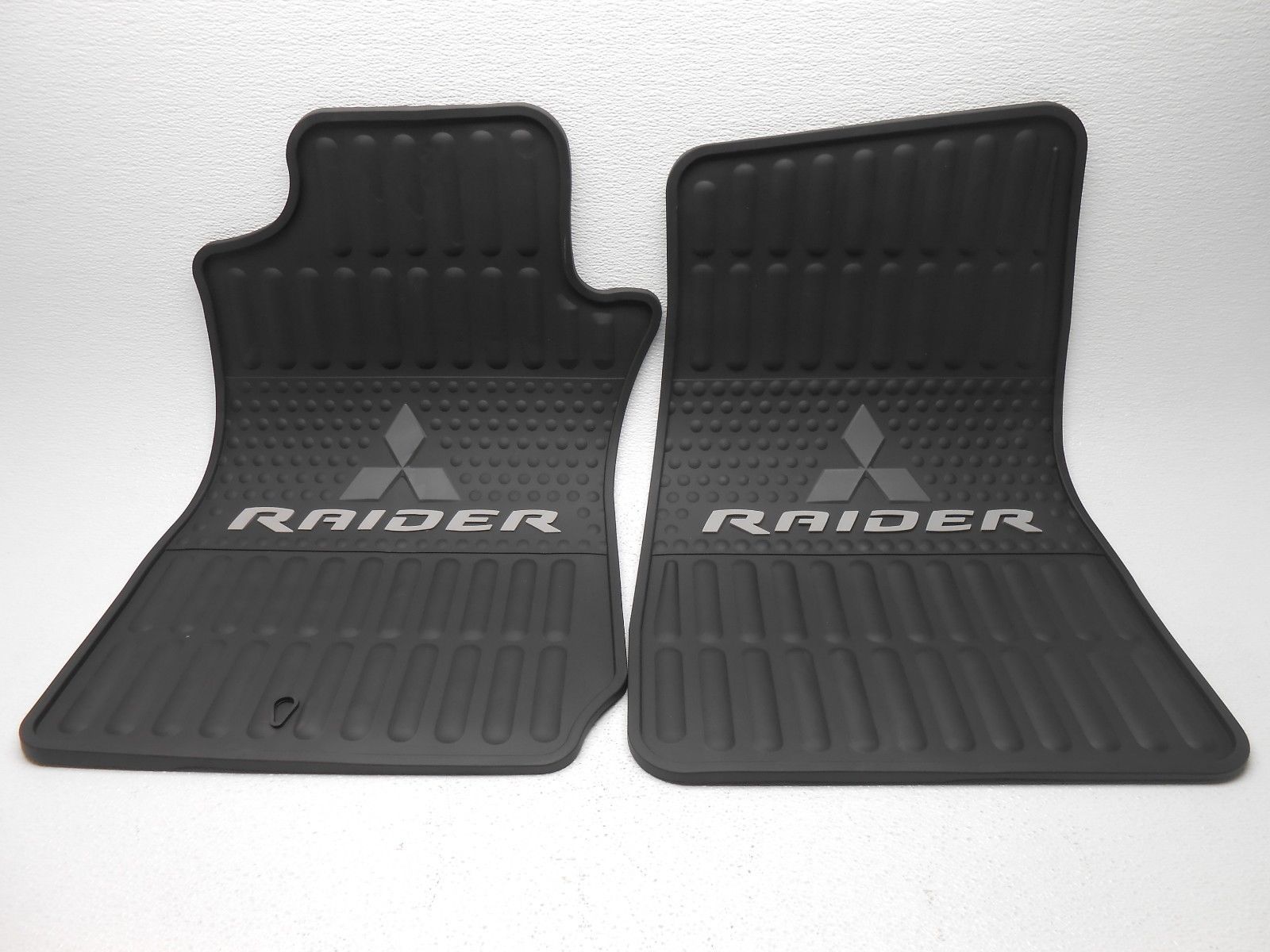 Mitsubishi Raider Rubber Floor Mats All Weather Black 20062009 New OEM