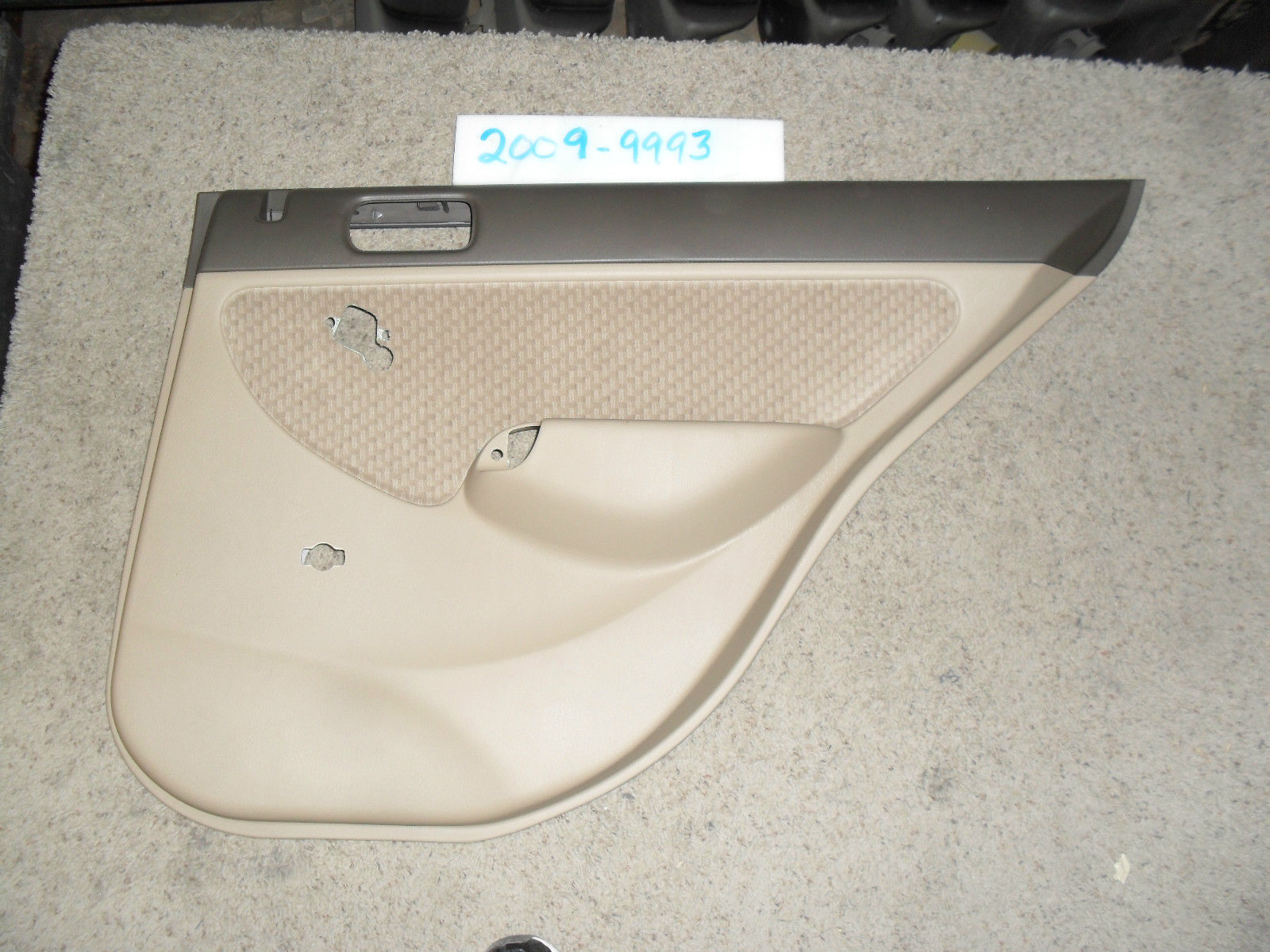 OEM Honda Door Trim Panel Honda Civic 4 Door Sedan 01 02 03 04 05 Tan