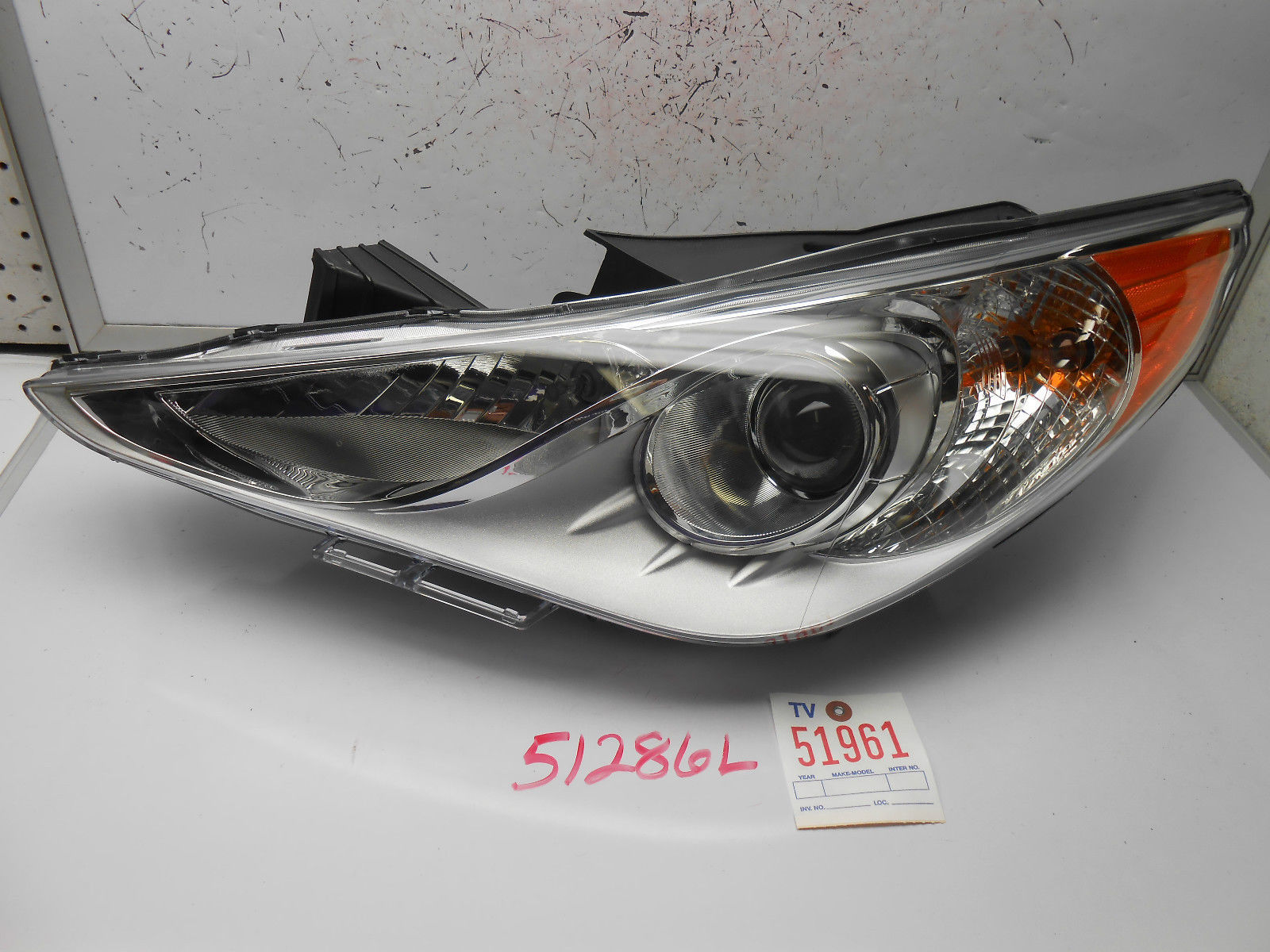 Hyundai Sonata Halogen Headlamp Headlight Left 20112013 OEM eBay