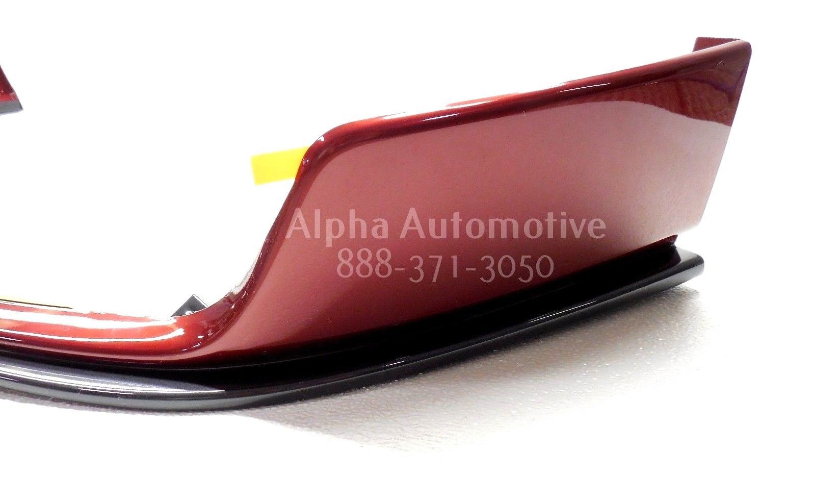 New OEM 20102011 Mazda 3 Sedan Hatchback Front Air Dam Copper Red