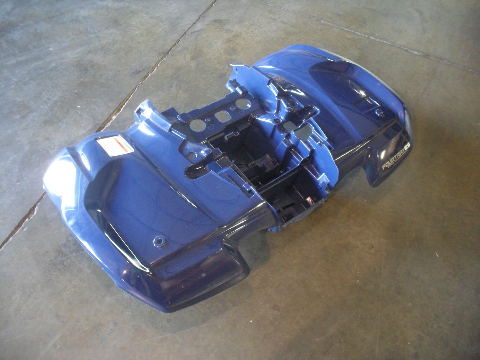 20052013 Honda TRX ES Rear Fender Blue ATV 4 Wheeler Foreman Rancher