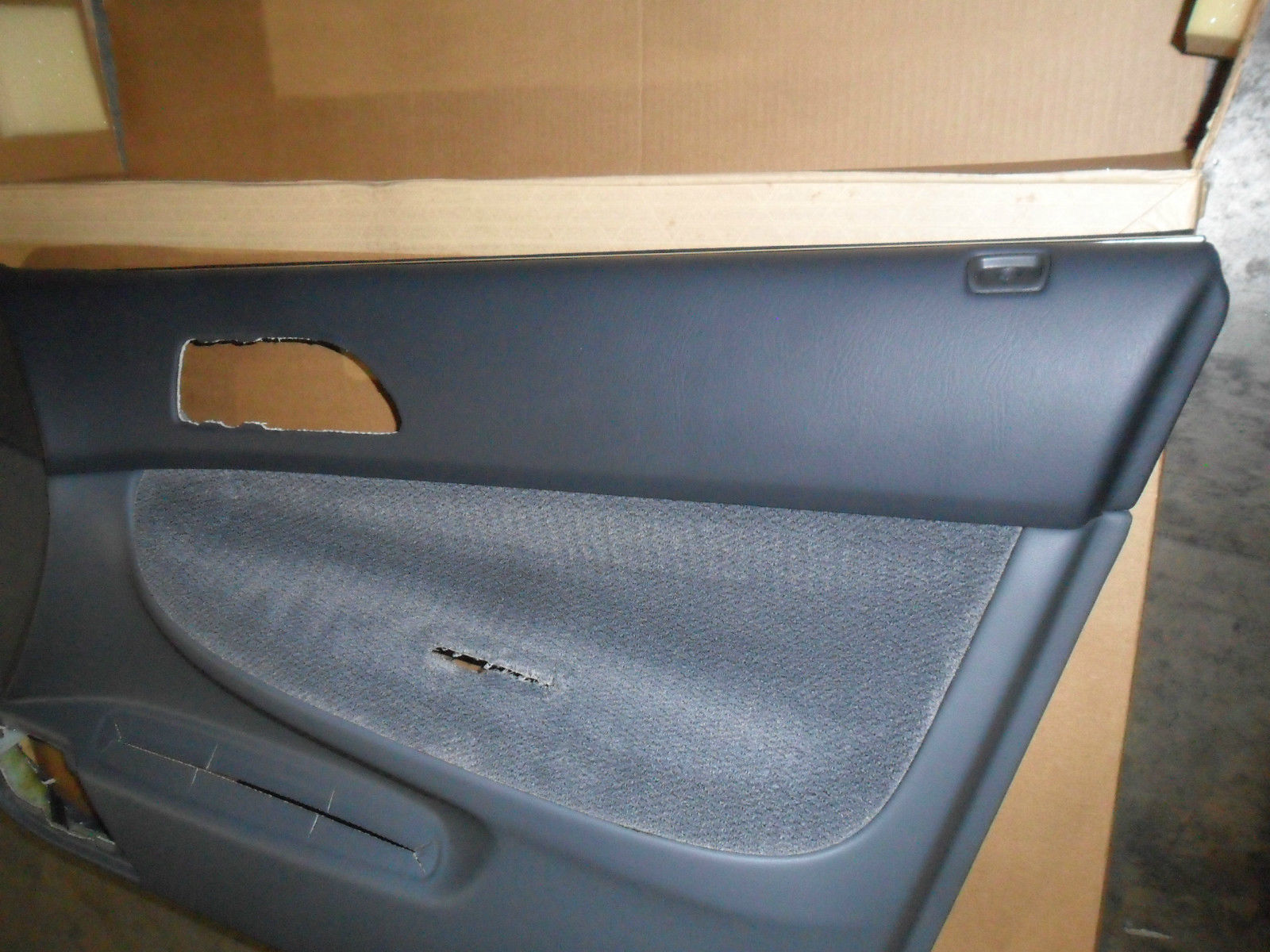 OEM Door Trim Panel Honda Accord 4 Door RF 93 94 95 96 97 Grey Power eBay