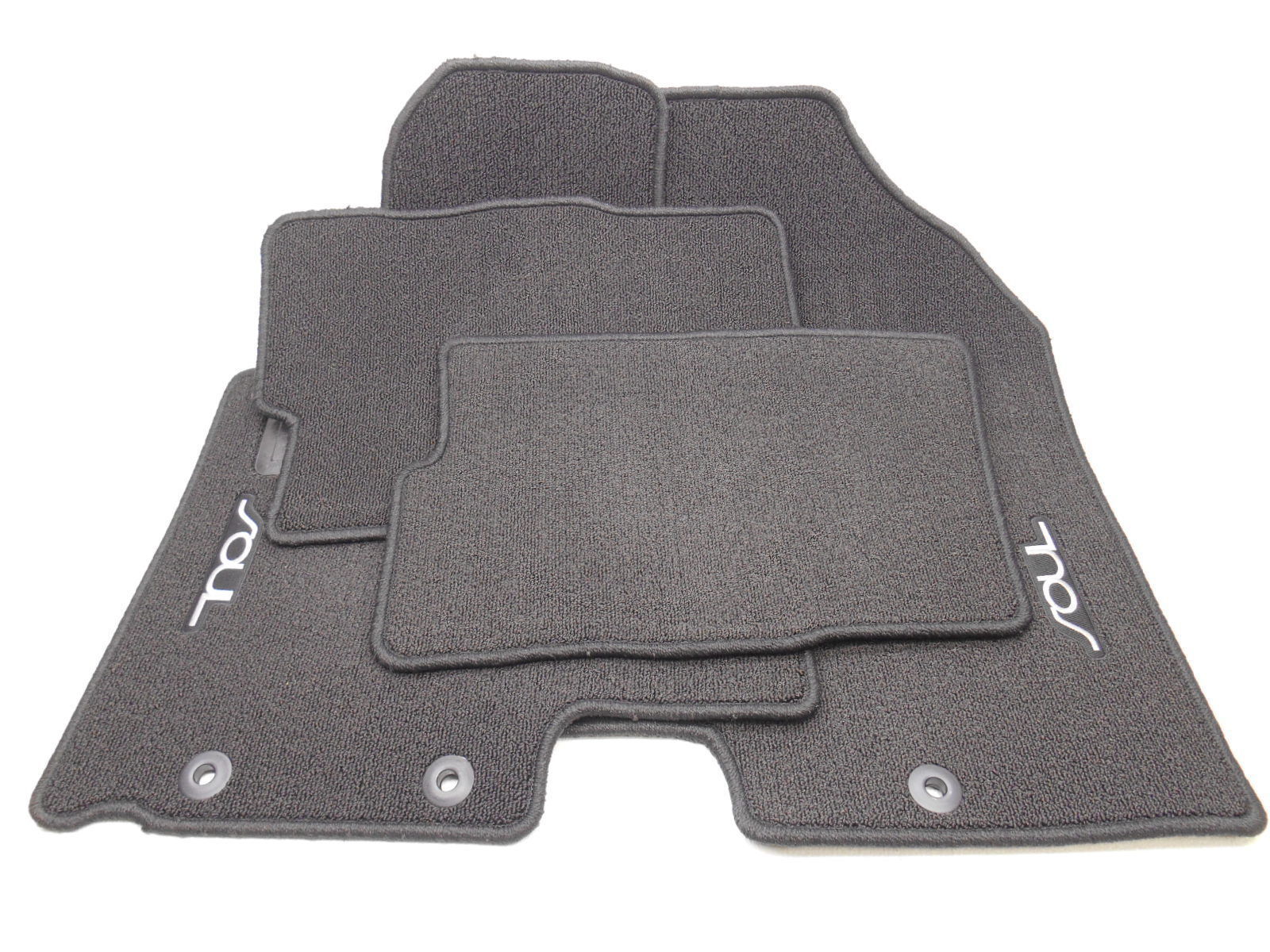 New OEM 20102013 Kia Soul Carpet Floor Mat Set Of 4 Black