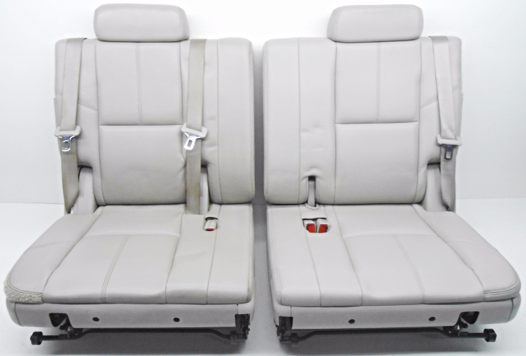 Oem Chevrolet Tahoe Yukon Suburban Third Row Seat Lh And Rh Oem Chevrolet Tahoe Yukon Suburban Third Row Seat Lh And Rh Leather Gray