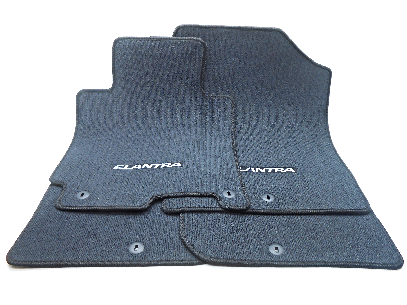 NEW OEM 20112013 HYUNDAI ELANTRA FLOOR MAT SET BLACK 3XF14AC200RY