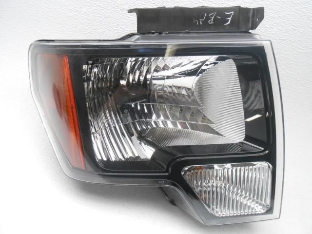 Oem Ford F150 Right Halogen Headlamp Headlight Black 2010
