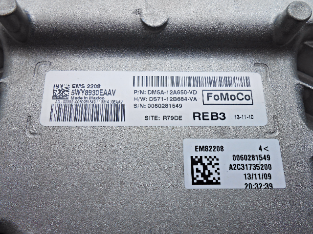 How To Read Ford Vin Number >> New OEM 2013 Ford C-Max Energi Plug-In ECM Module ... How To Read Ford Vin Number >> New OEM 2013 Ford C-Max Energi Plug-In ECM Module ...