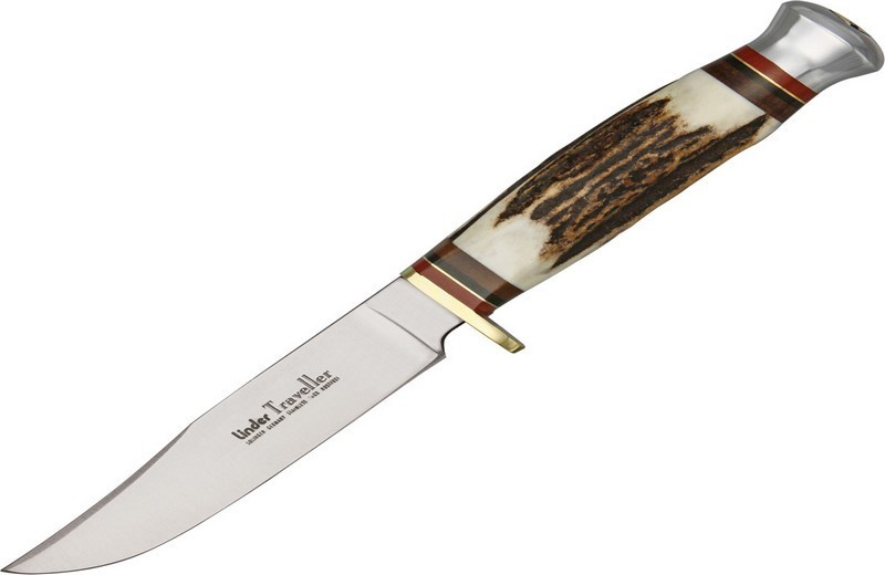 Linder Traveller Knife LD190110 Traditional style hunting knife. 8 1/8