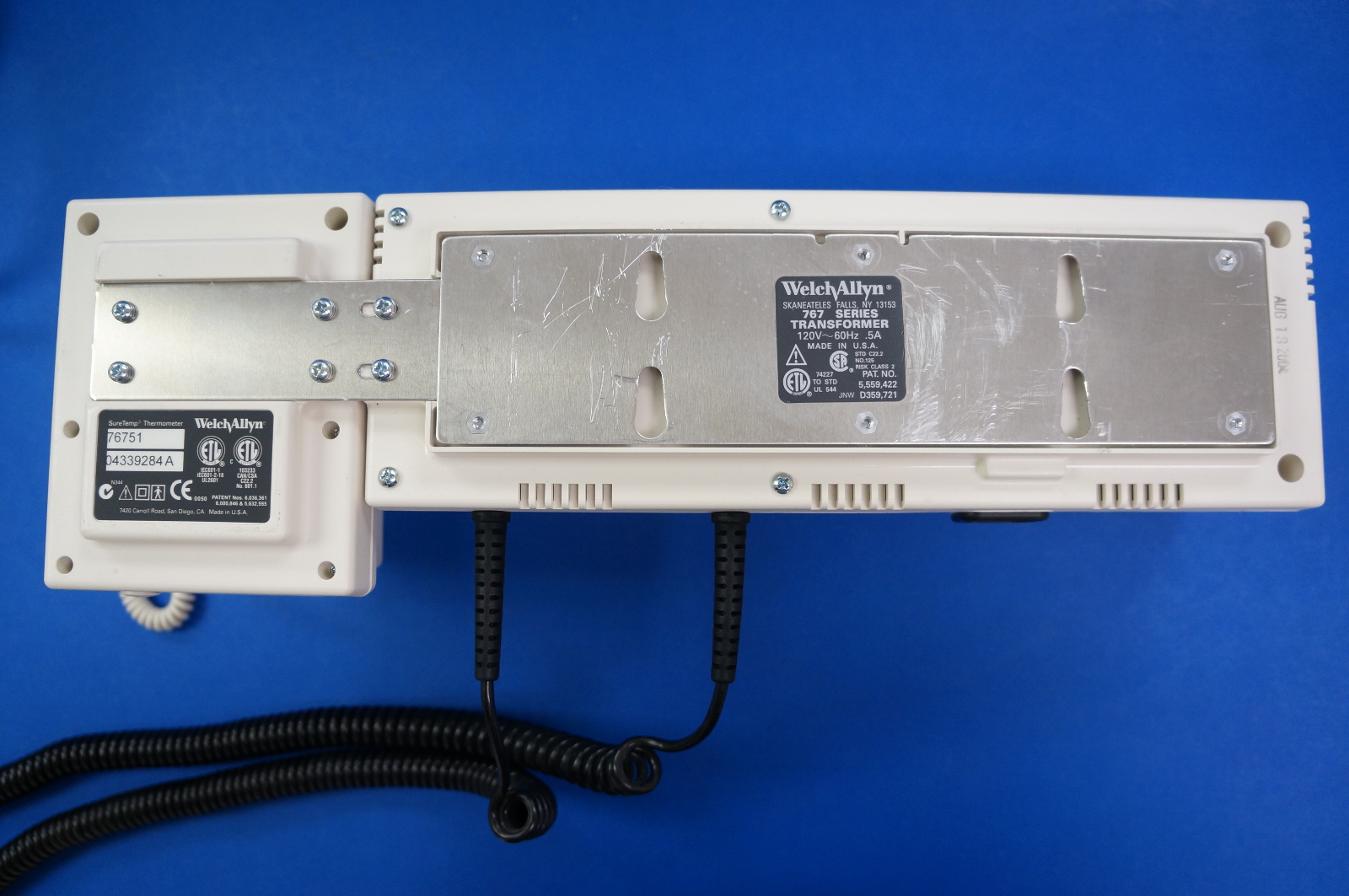 Welch Allyn 767 SureTemp, 11820 PanOptic Ophthalmoscope 25020 3.5V