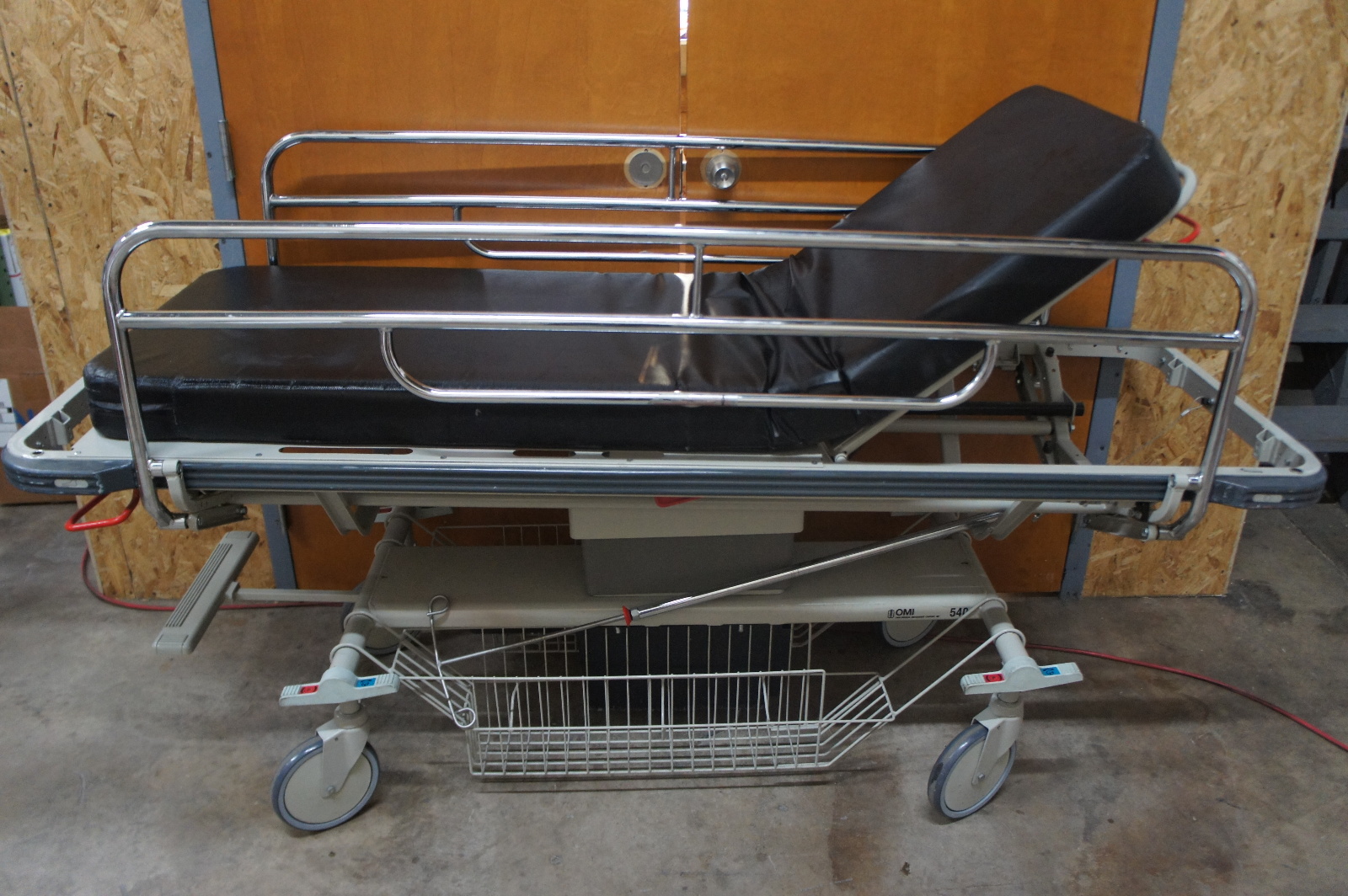 OMI 540 Hydraulic Stretcher Gurney 350LB with Mattress eBay