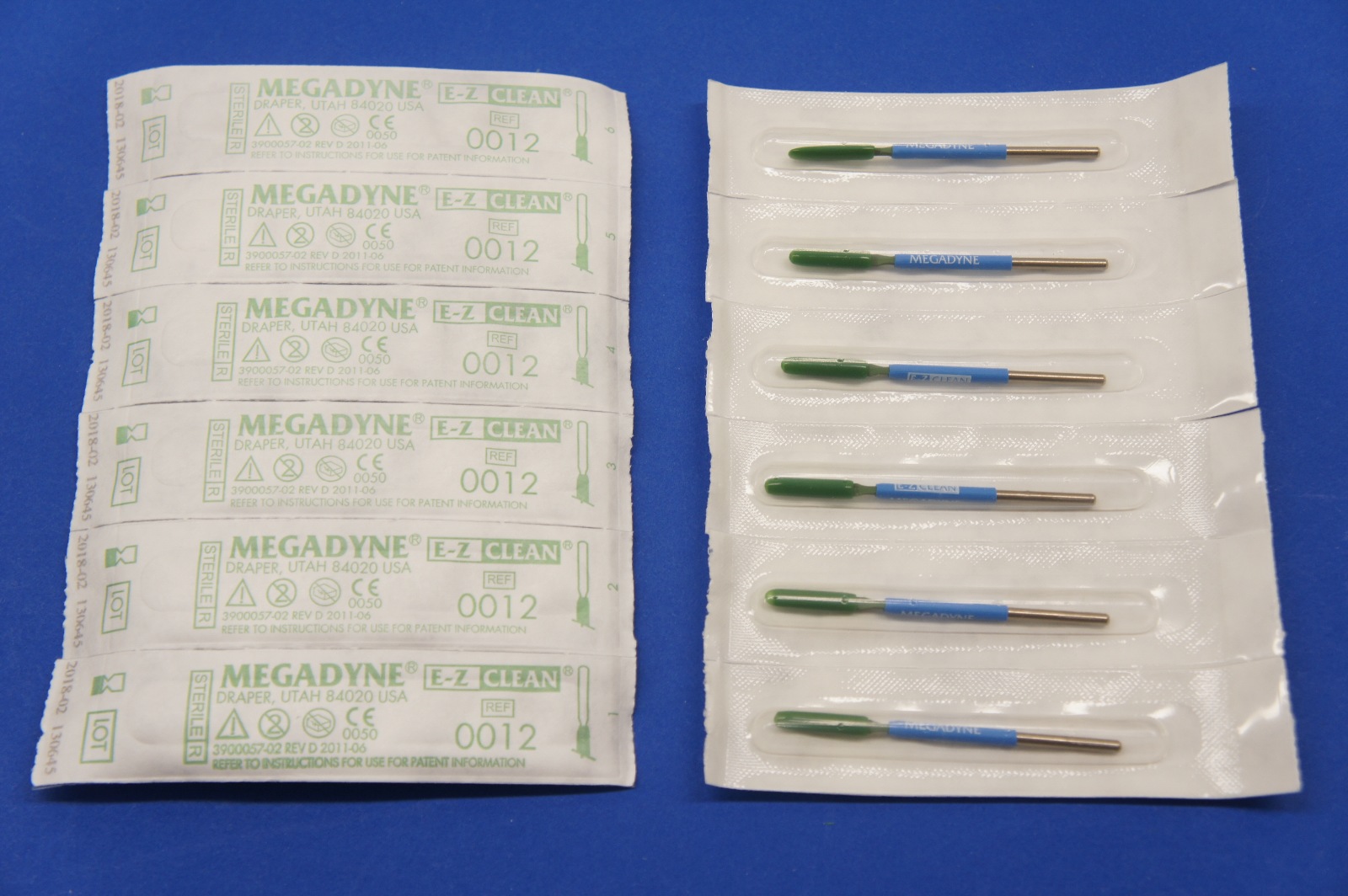 Megadyne 0012 Electrosurgical Electrode 2.5"/64mm Box of 12