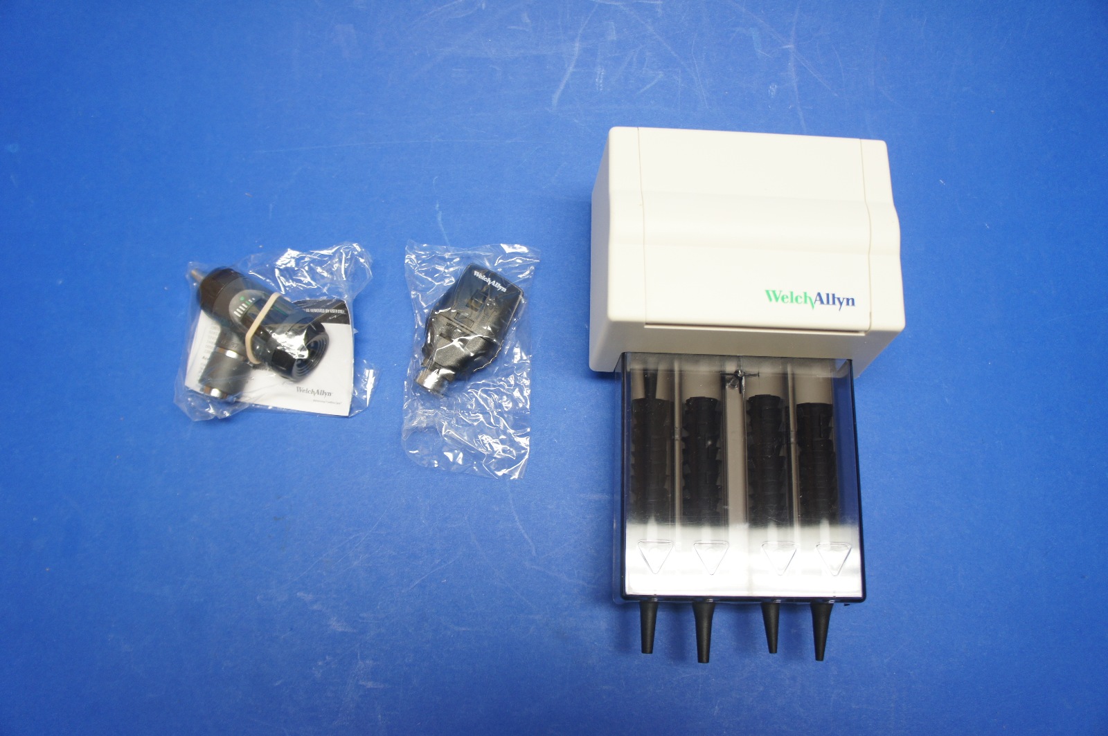 Welch Allyn 767 Diagnostic Otoscope Ophthalmoscope Therm Wall System eBay
