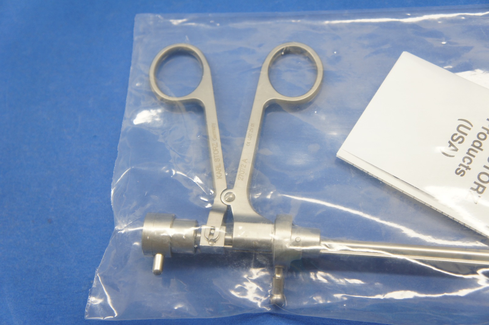 Karl Storz 27072A Optical Biopsy Forceps With Double Action Jaws eBay