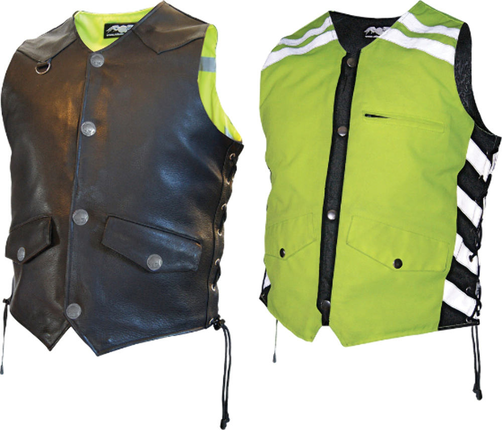 Missing Link D.O.C. Reversible Safety Vest Black/Hi-Viz Mens All Size  Small-3XL 261-1100S-WPS