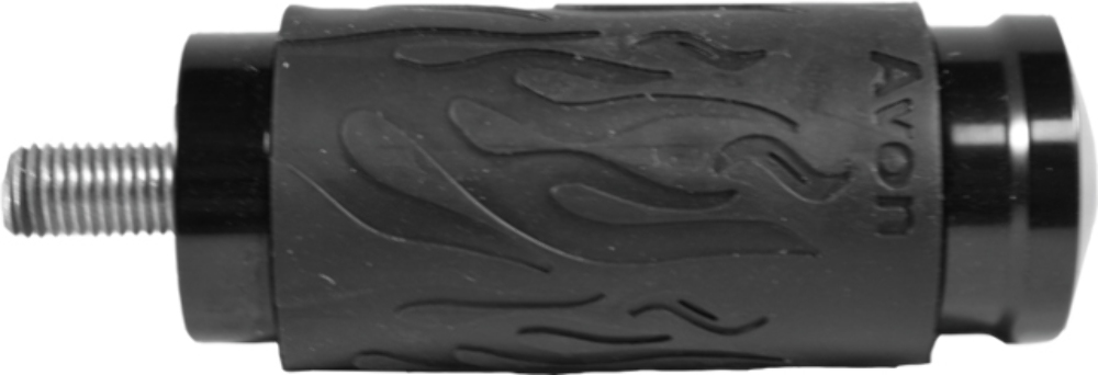 Avon Shifter/Brake Peg Flame Black & Chrome 40-4315BK-WPS