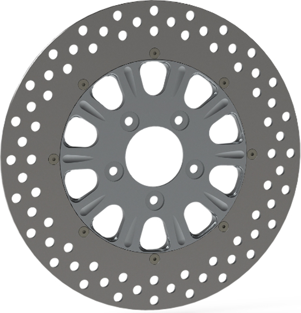 Harddrive 2PC Front Right Luck Disc Chrome F2121CFU115-2P 576-01020-WPS