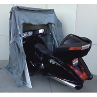Speed-Way Touring Cruiser Large Size Motorcycle Parking Shelter MTT-GRY 279-0002-WPS