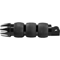 Avon Ea/Foot Peg Exc Black & Chrome H-D Air Cushioned Excalibur 40-4253BK-WPS