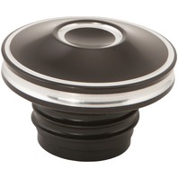 Harddrive Vented Gas Cap Shock Black 0210-2035-BM 820-4081-WPS