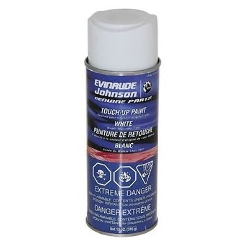NIB Johnson Evinrude Paint White Acrylic 777171 OMC Spray Outboard eBay