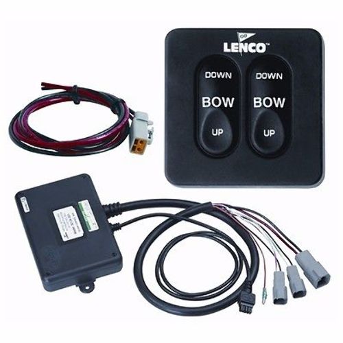Lenco Standard Tactile Trim Tab Switch/36"Pigtail/Control Box KIT 15069