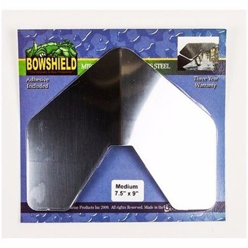SS Marine BowShield Bow Guard Medium 7.5" x 9" Stainless Steel Boat MD