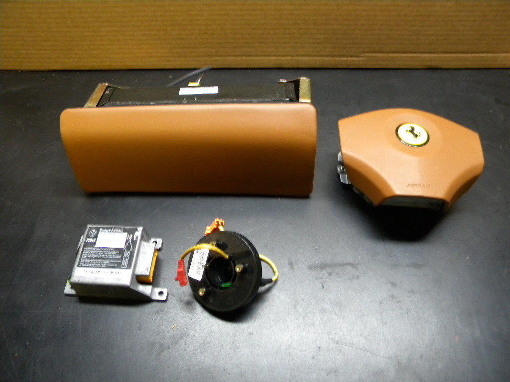 01 Ferrari 456 456m SRS airbag set air bags with computer S Auto Parts