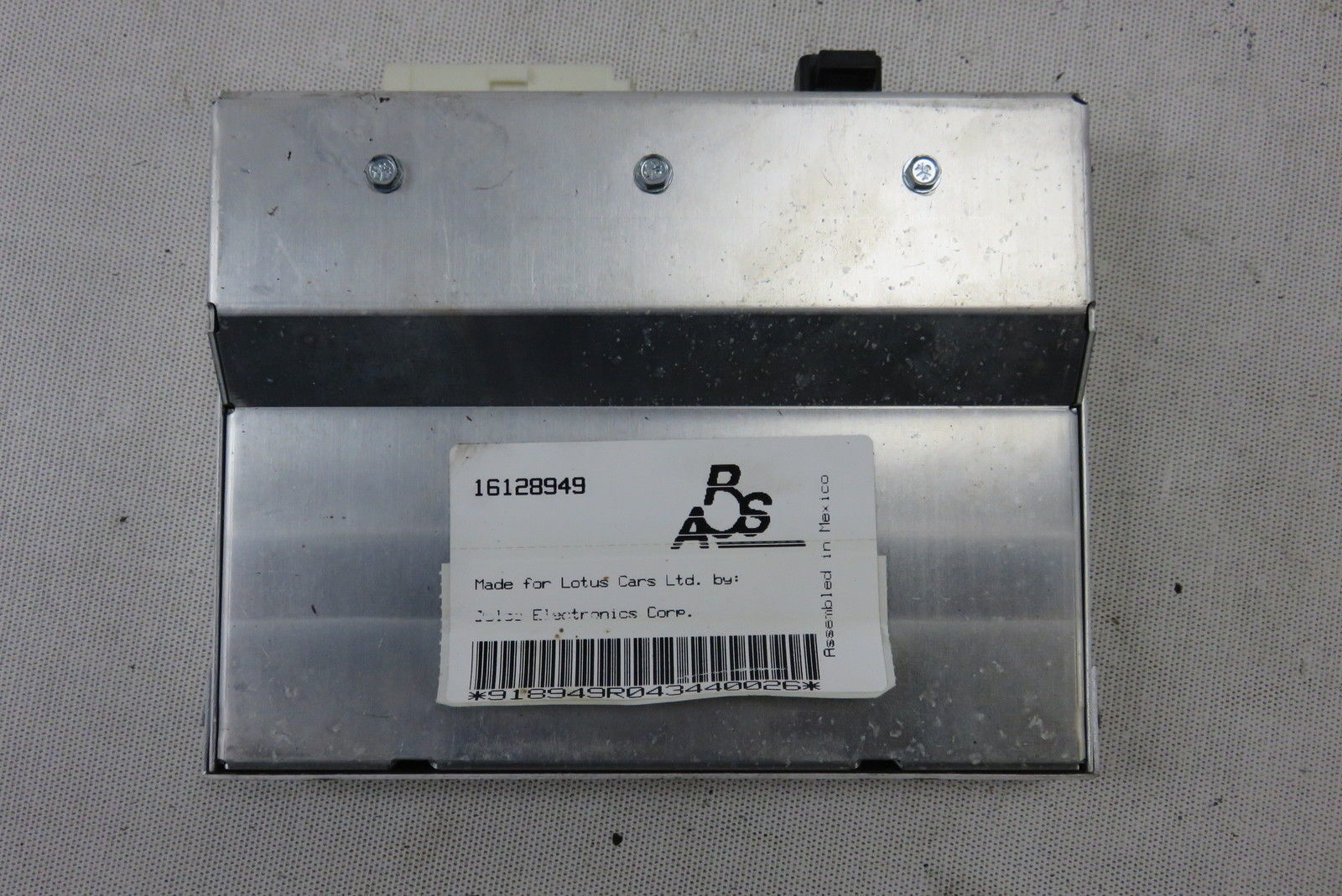 95 Lotus Esprit S4S ABS system computer module S Auto Parts