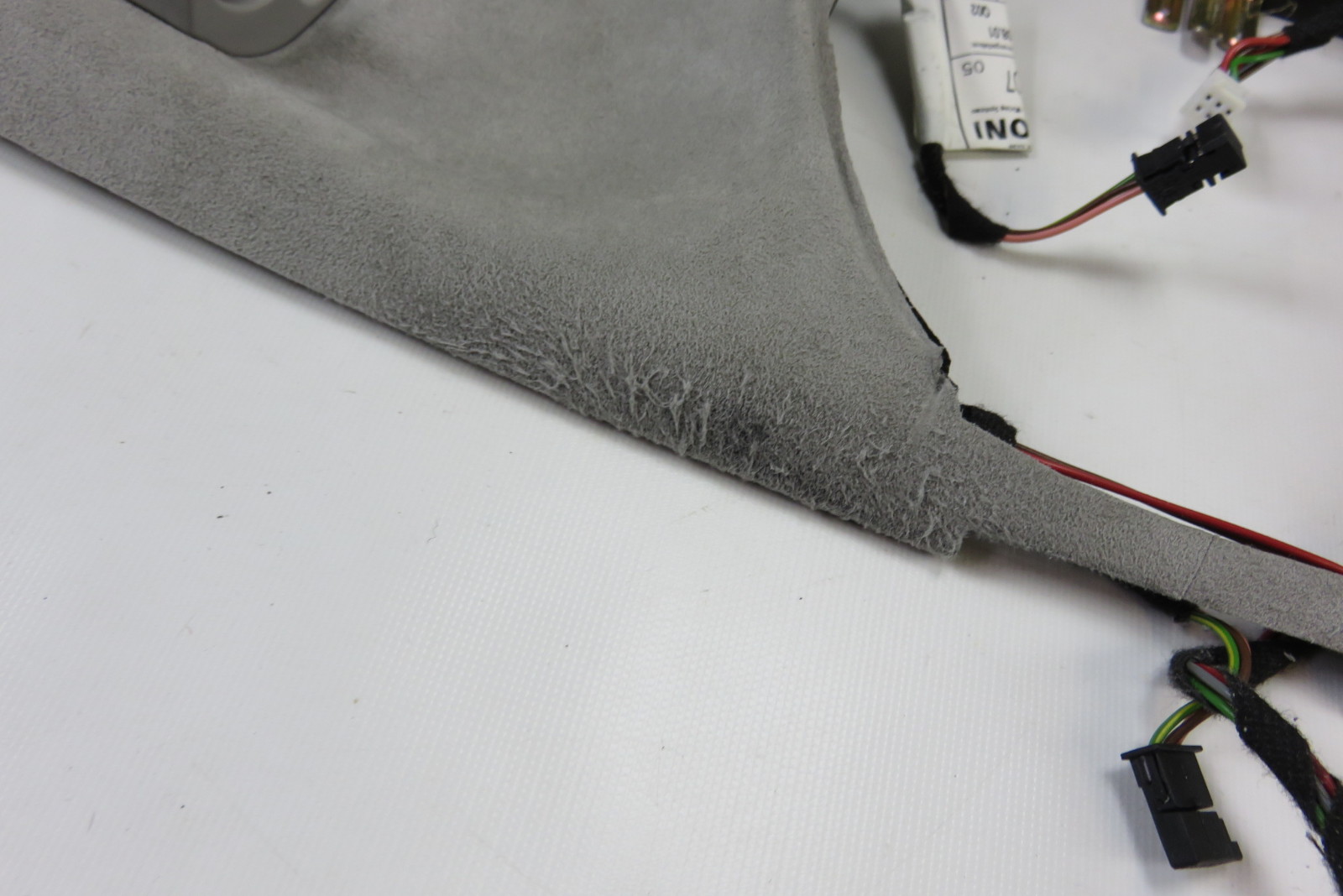 04 Mercedes R230 SL55 AMG interior headliner trim set alcantara alpaca gray eBay