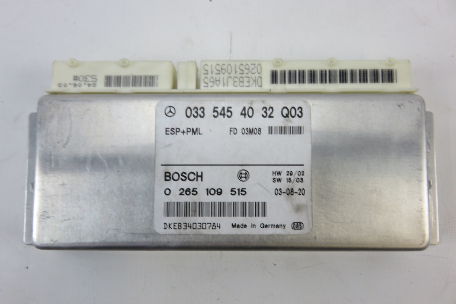 0335454032 abs esp pml Mercedes R230 SL55 SL500 module