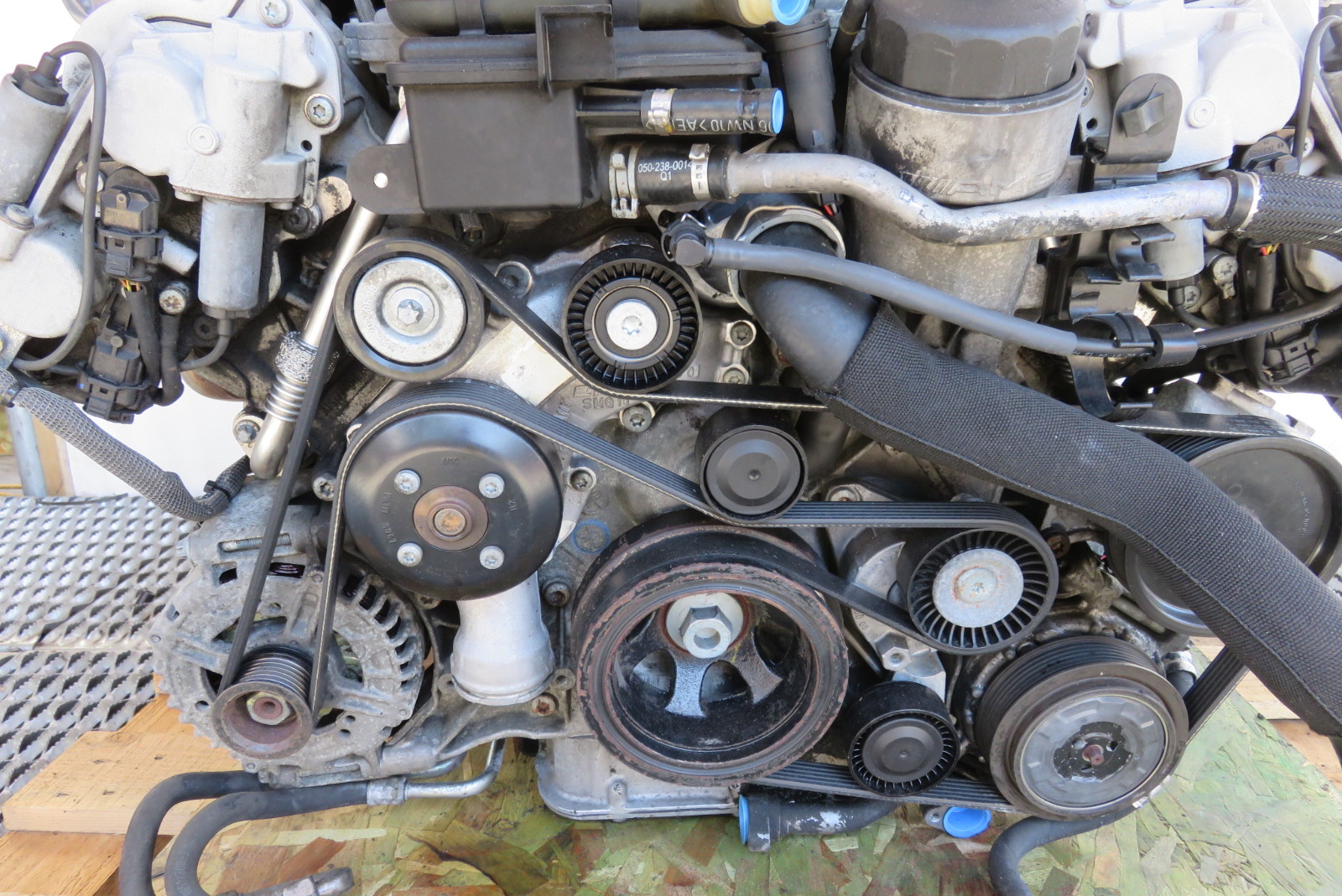 07 Mercedes W211 E63 engine, motor V8 AMG 6.3 Video Inside! | S Auto Parts