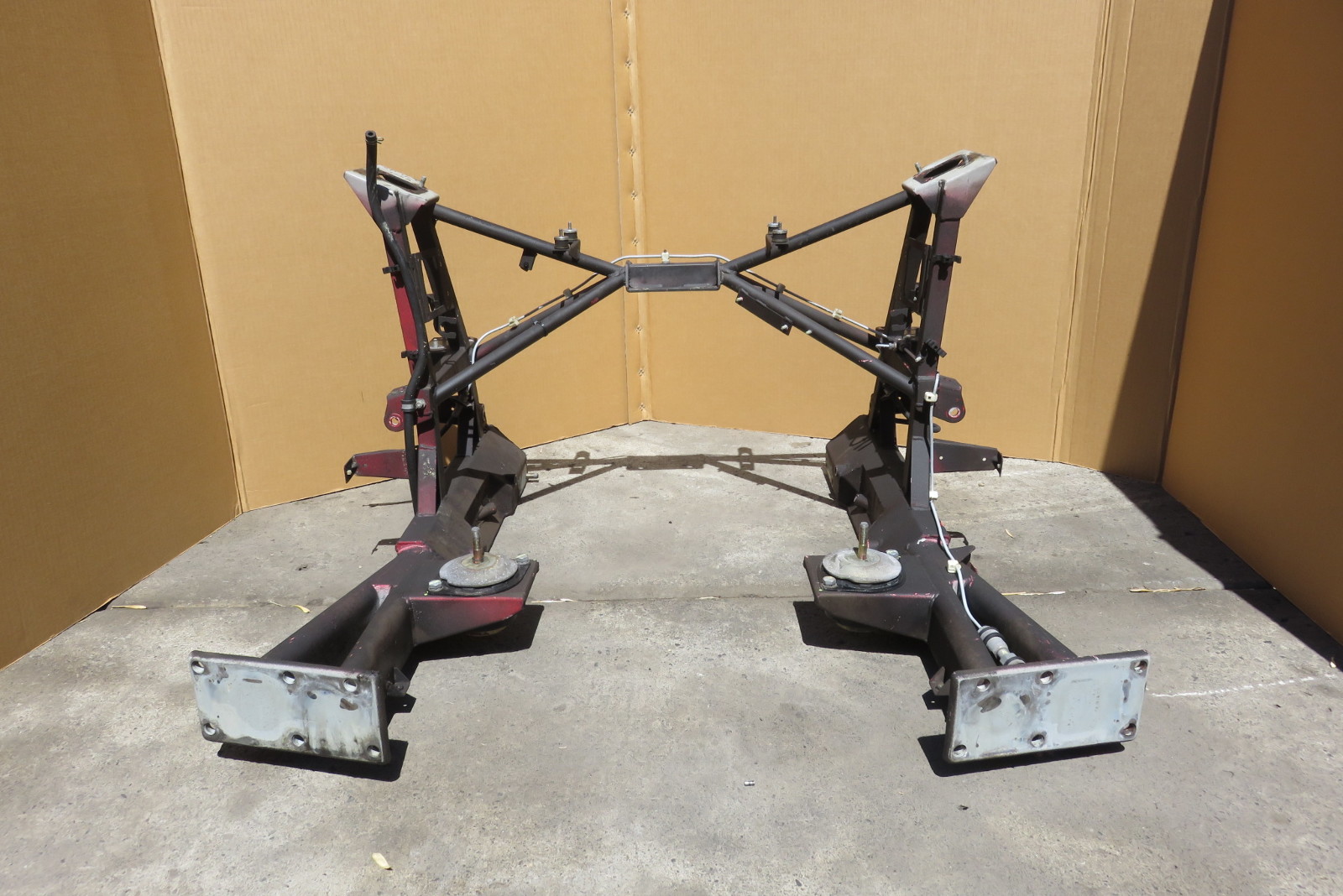 94 Ferrari 348 frame rear chassis section engine cradle support
