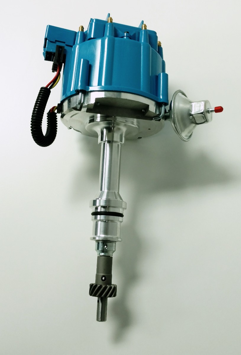 SB Ford Small Block SBF 221, 260, 289, 302 Blue HEI 65K Distributor 5