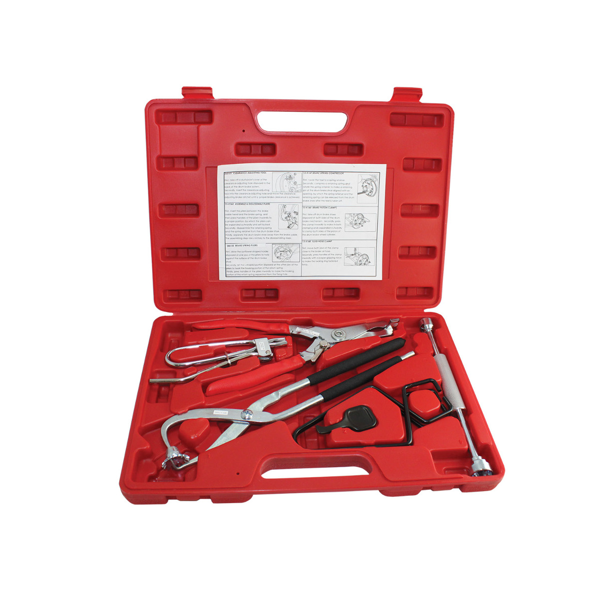 Drum Brake Tool Kit Pirate Mfg