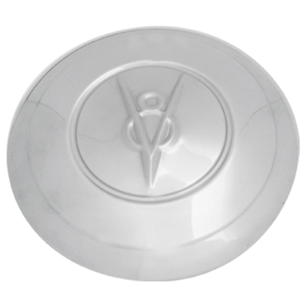 1935 Ford Hub Cap with "V8" Logo, Stainless OER eBay