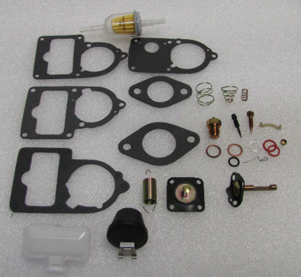 VW Carburetor 34/30/28 pict 3 ReBuild Kit Univ. WITH FLOATS BUG BUS Bocar 34 Pict 3 Carburetor Rebuild Kit