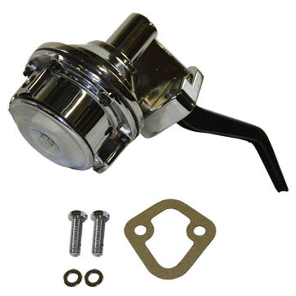 Chrome Mechanical Fuel Pump Small Block Ford V8 289 302 351W 1/4" NPT